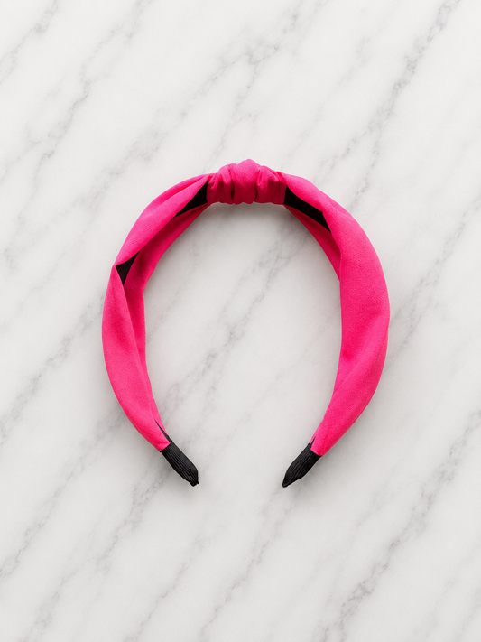 Pink Knot Headband