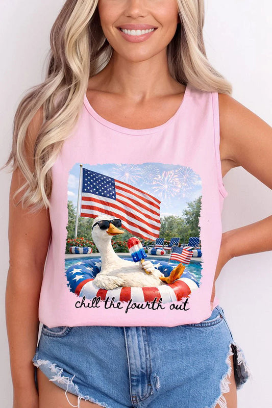 Chill the Fourth Out Tank   "Pre-sale"