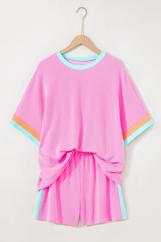 Cozy Colorblock Lounge Set (Plus)