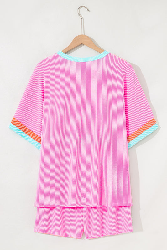 Cozy Colorblock Lounge Set (Plus)